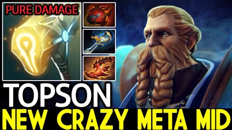 TOPSON OmniKnight New Crazy Meta Mid Imba Pure Damage Dota 2 YouTube