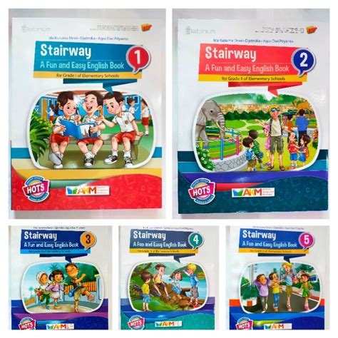 Jual Buku Pelajaran English Book STAIRWAY For Grade 1 6 Bahasa