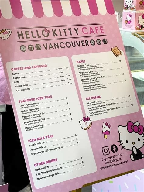 Hello Kitty Cafe Vancouver Now Open: Menu, Merchandise - Foodgressing