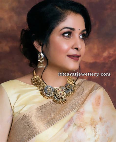 Ramya Krishna In Amrapali Jewellery Jewellery Designs