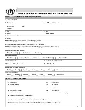 Unhcr Refugee Application Form Pdf Fill Online Printable Fillable