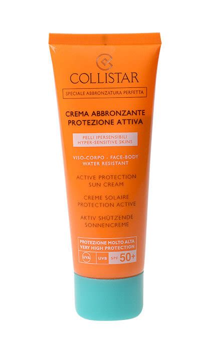 Collistar Special Perfect Tan Active Protection Sun Cream Ml Degio