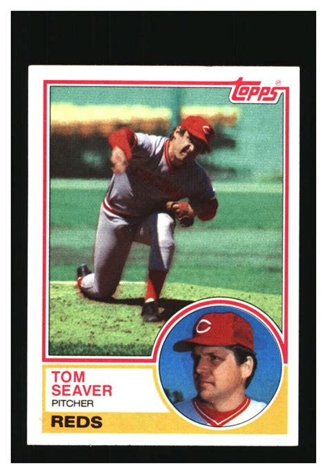 Topps Tom Seaver Cincinnati Reds Ebay