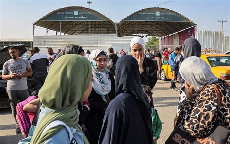 Rafah border crossing to open and allow foreign nationals, some wounded ...