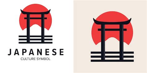 Premium Vector | Torii logo design unveiling the beauty of japanese ...