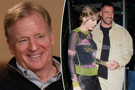 NFL boss Roger Goodell thinks ‘it’s great’ Taylor Swift brings ‘attention’ to league with Travis ...