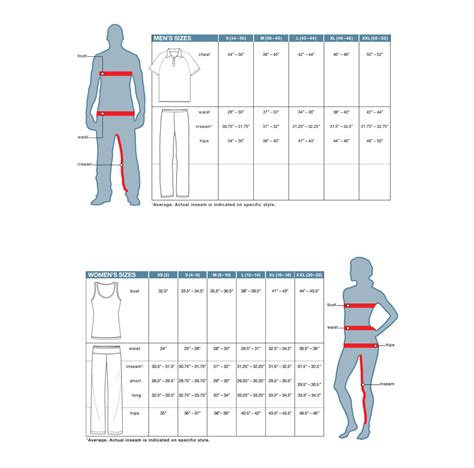 Fila Clothing Size Chart A Visual Reference Of Charts Chart Master