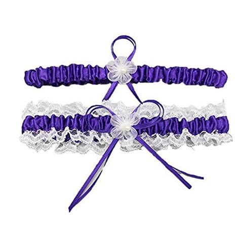 Amazing Purple Garters For Brides For Under Tec