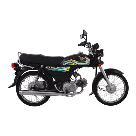 CD70 Black Atlas Honda