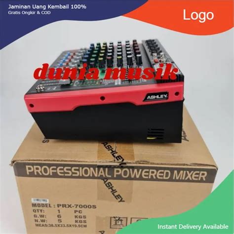 Power Mixer Ashley Model Prx7000s Prx 7000s Prx 7000s Original Lazada