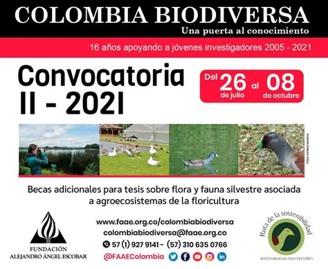 Becas Colombia Biodiversa 2021 2