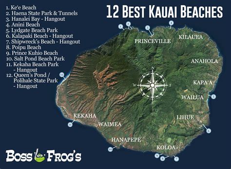 Best Kauai Beaches | Boss Frog's Rentals Hawaii