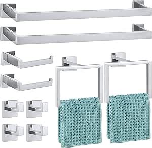 Amazon Gisafai 10 Pcs Bathroom Hardware Accessories Set 23 6 Inch