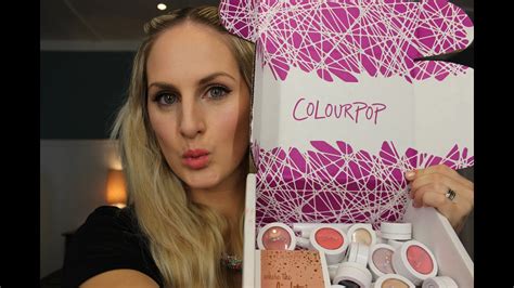 Massive Colourpop Haul And Swatches Youtube