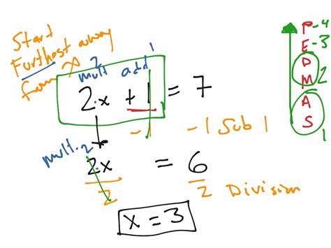 Algebra I 10 13 Part 1 Math Algebra Solving Equations Showme