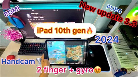 Ipad Gen Bgmi Test Handcam Pubg New Update Finger Gyro Gameplay