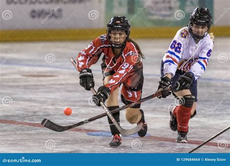 Ball Hockey World Championship In Dmitrov 12 17062018 Editorial Stock