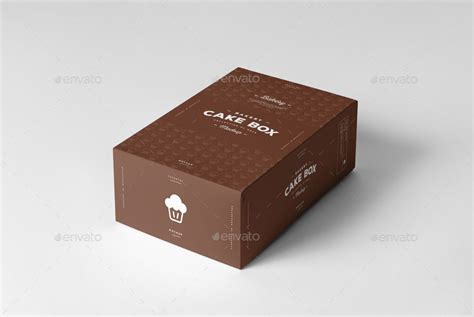 Mockup Box Cake Psd Mockups File