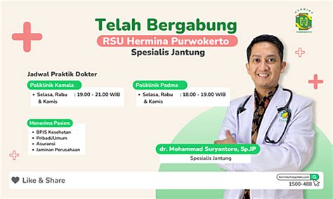 Hermina Hospitals Telah Bergabung Spesialis Jantung Rsu Hermina