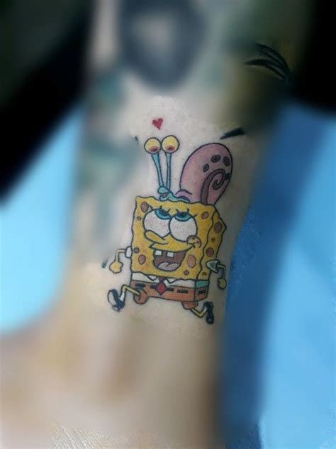 Bob Esponja Spongebob Tattoos Delicate Feminine Tattoos Inspiring