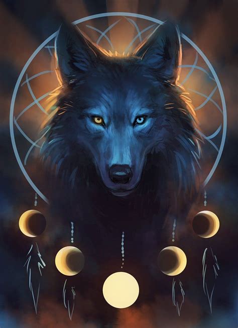 Magic Wolf Wallpapers On Wallpaperdog