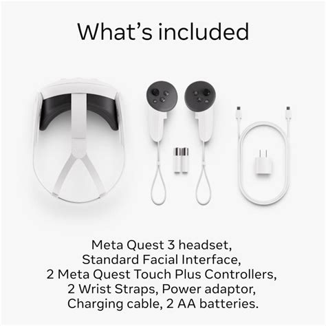 Meta Quest 3 128GB Breakthrough Mixed Reality Powerful Performance