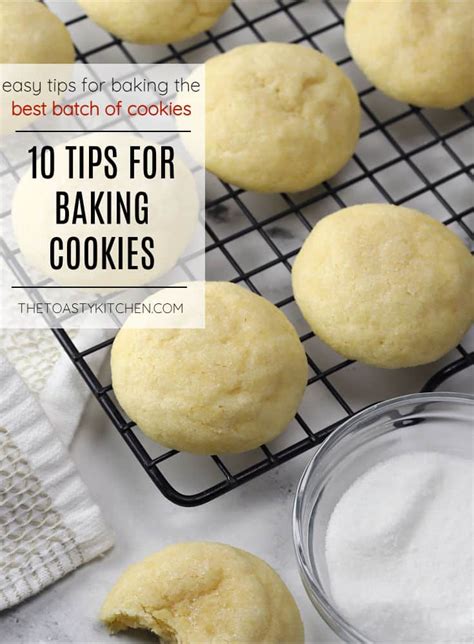 10 Tips for Baking Cookies - The Toasty Kitchen