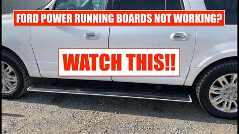 Ford Expedition F Power Running Board Problems Here S How I