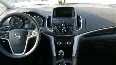 Opel Zafira Interior Youtube