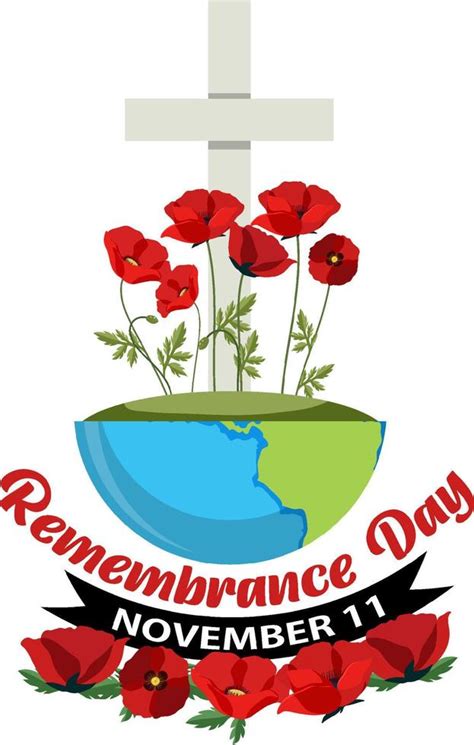 Remembrance day poster design 13321226 Vector Art at Vecteezy