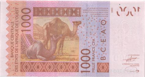 West Afr Staaten West African States P 115Aw 1 000 Francs 2023 1