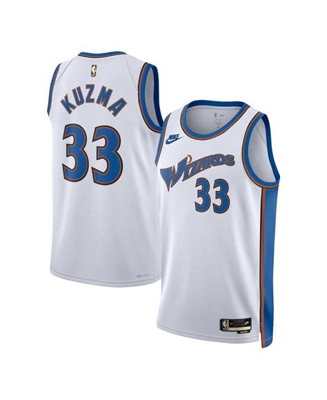 Nike Kyle Kuzma White Washington Wizards 2022/23 Swingman Jersey ...