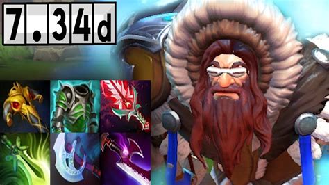 Lone Druid BROKEN TOWER DAMAGE Full Match Gameplay Dota 2 7 34d