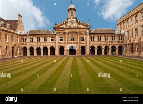 Cambridge University - Emmanuel College Stock Photo - Alamy