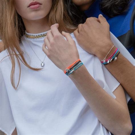 Louis Vuitton For Unicef Silver Lockit Bracelets Uk Paul Smith