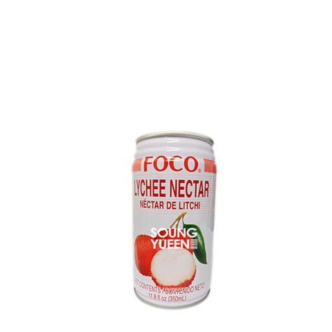 FOCO LYCHEE NECTAR DRINK 350ML Soungyueen