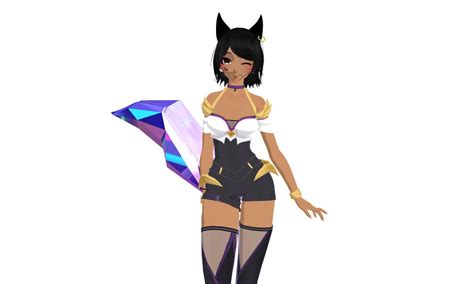 Mmd Kda Ahri Download By Ithegoldencupcake On Deviantart