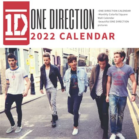 2022 One Direction Calendar Official One Direction Calendar 2022 With Notes Sectionmonthly