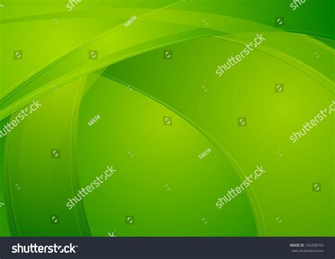 Abstract Green Wavy Background Vector Design Stock Vector Royalty Free