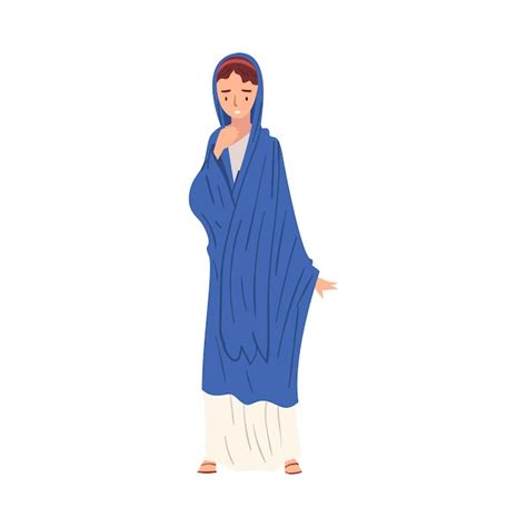 Premium Vector Roman Woman In Traditional Clothes Ancient Rome