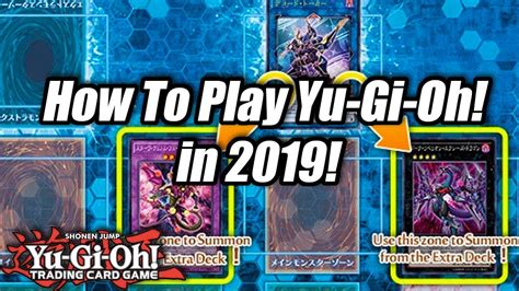 How To Play Yu Gi Oh In 2019 YouTube