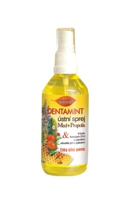 BIO BIONE Dentamint Med Propolis ústní sprej 115 ml