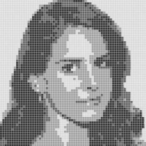 Lana Del Rey Pixel Art Grid X In Haken