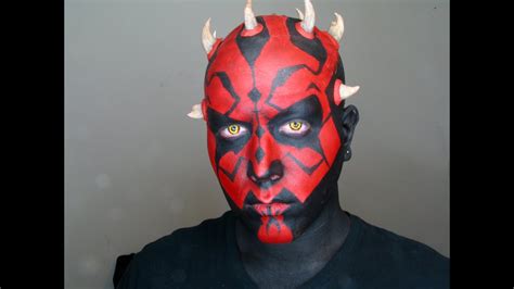 Darth Maul Makeup Time - Bios Pics