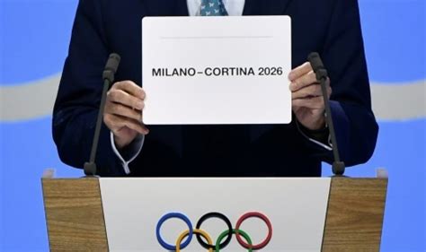 Italy’s Milan and Cortina d’Ampezzo will host 2026 Winter Olympics ...