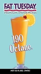 Amazon.com: Fat Tuesday Drink Mix 190 Octane Daiquiri 32OZ Sold Each ...