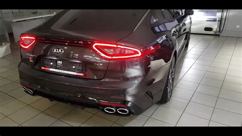 Kia Stinger Gt Lampy O Wietlenie Noc Youtube