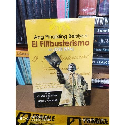 El Filibusterismo By Dr Jose Rizal Tagalog Version Shopee Philippines