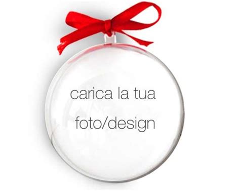 Pallina Di Natale Personalizzata Con Foto Fotoregali