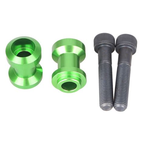 Swingarm Spools Sliders Mm Motorcycle Fit Kawasaki Green